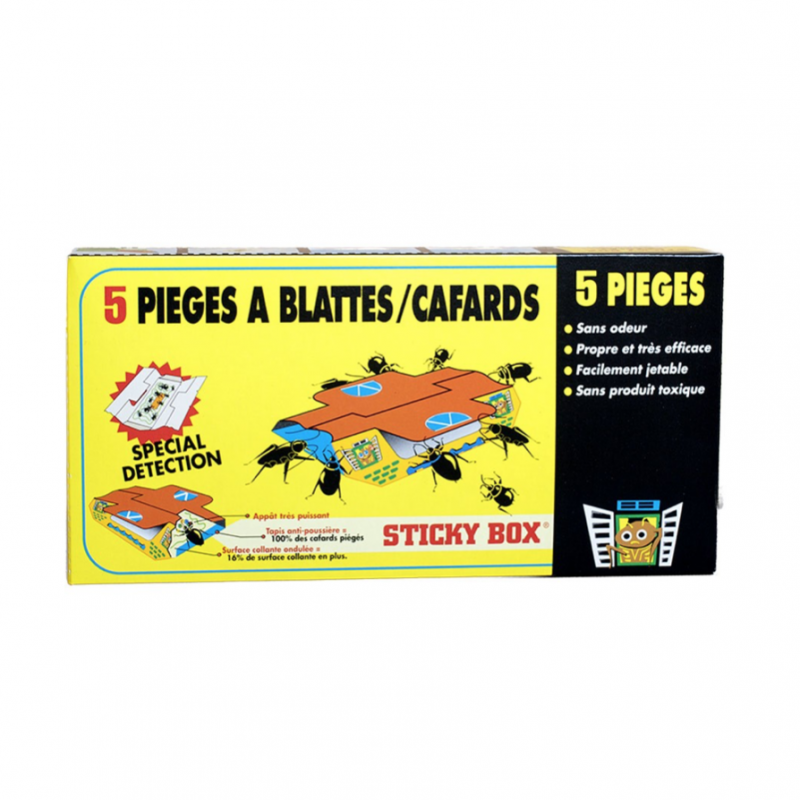 PIEGE BLATTES/CAFARD 10PCES