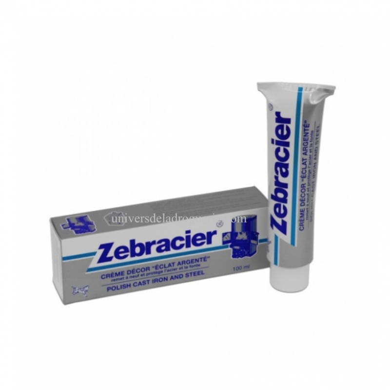 Pâte en tube éclat argent ZEBRACIER